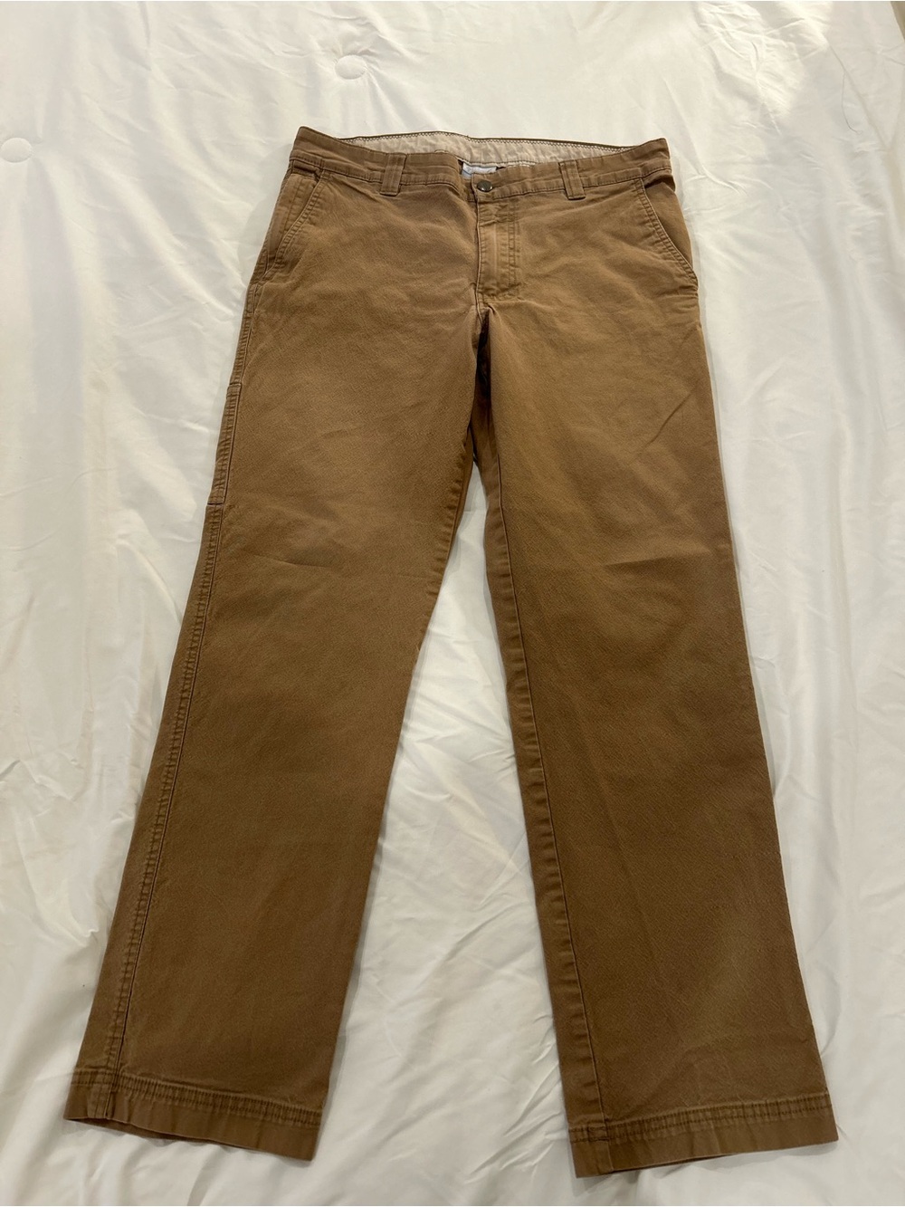 Columbia Men's Tan Cargo Pants - Utility Pocket Design
